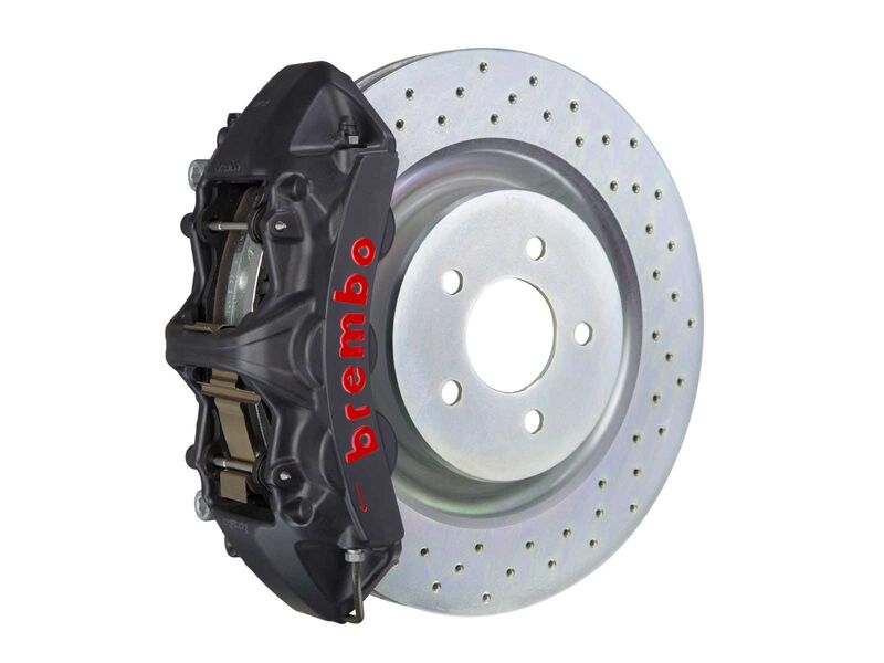 Brembo 1L4.8018AS GT-S 6-Piston Cast Monobloc Front Big Brake Kit 355mm Drilled for 2016-2024 Camaro