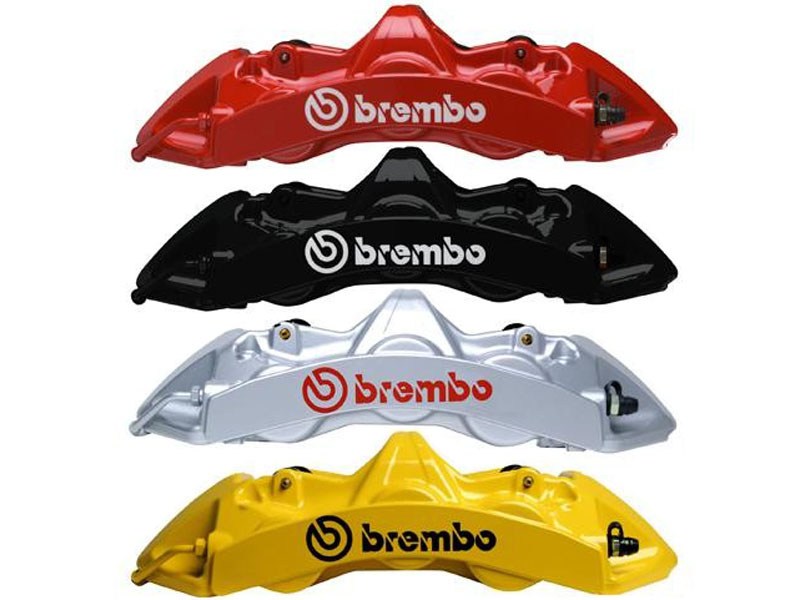 Brembo 1N0.8001A GT 6-Piston Front Caliper Upgrade Kit 2010 2011 2012 2013 Camaro