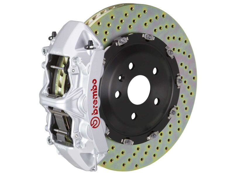 Brembo 1N1.9093A3 GT Silver 6-Piston Front Big Brake Kit 380mm Drilled for 2025-Up X3