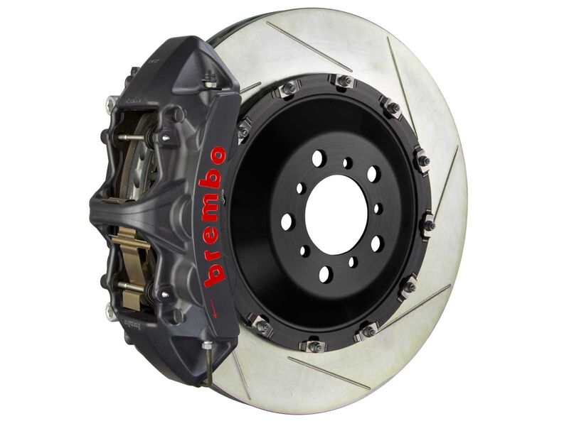 Brembo 1N2.8522AS GT-S 6-Piston Cast Monobloc Front Brake Kit 365mm TY1 Slotted 1999-01 Skyline GT-R