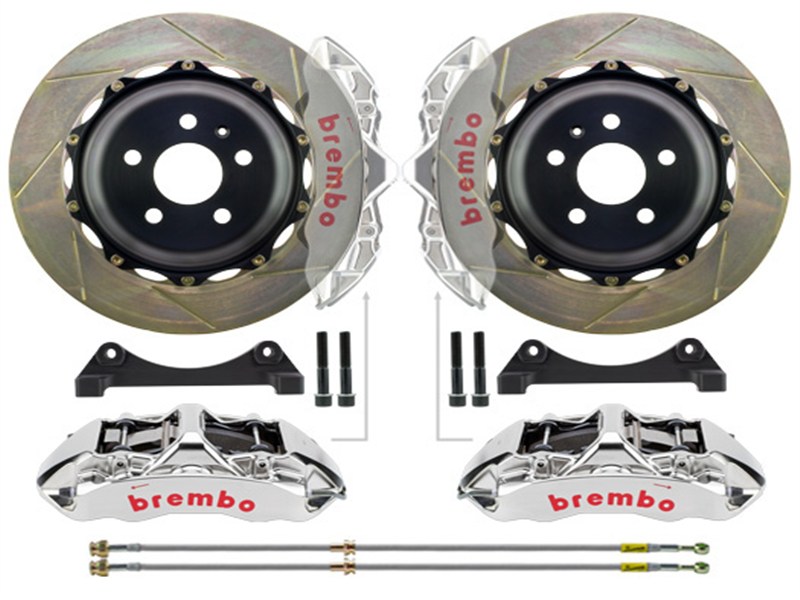 Brembo 1N2.9020AR GT-R Front Big Brake Kit 6-Piston 15-inch Slotted Rotors 2012 2013 Camaro ZL1