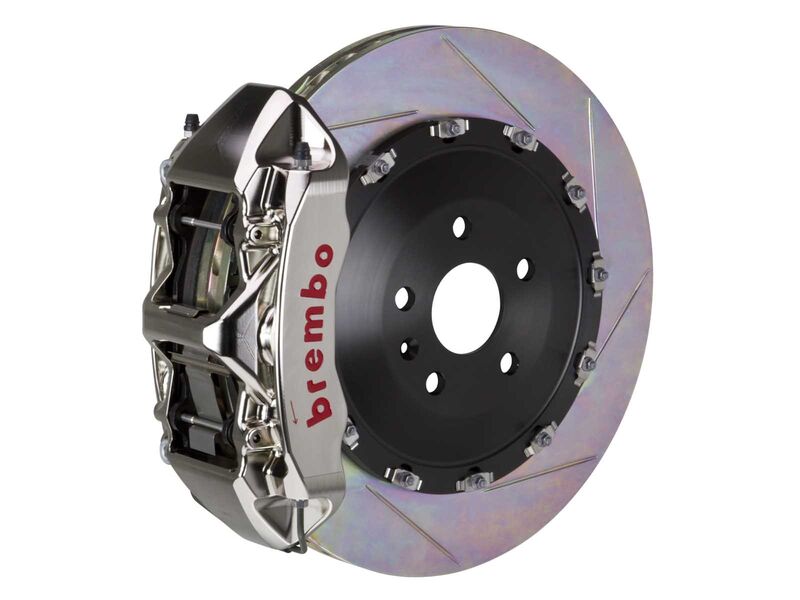 Brembo 1N2.9543AR GT-R 6-Piston Billet Monobloc Front Brake Kit 405mm TY1 Slotted 2009-24 Nissan GTR