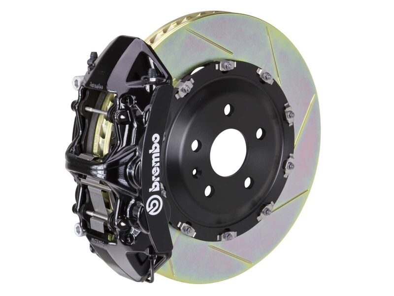 Brembo 1N2.9551A1 GT Black 6-Piston Front Big Brake Kit 405mm TY1 Slotted for 2024-Up BMW Models