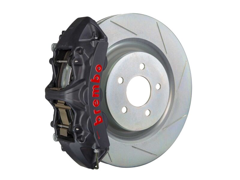 Brembo 1N5.8001AS GT-S 6-Piston Cast Monobloc Front Big Brake Kit 355mm TY1 Slotted 2010-2015 Camaro