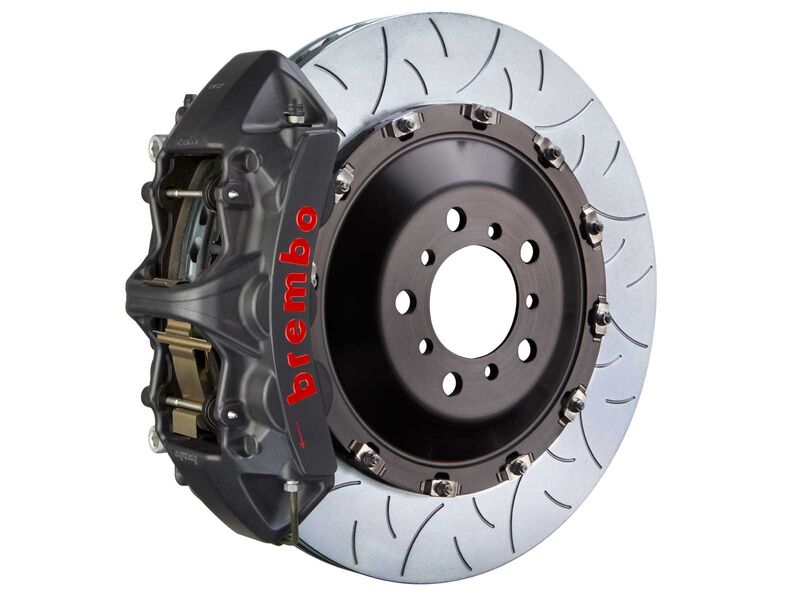 Brembo 1ND.8010AS GT-S 350mm GT-S 6-Piston Front Big Brake Kit TY3 Slotted for 2015-Up S3/GTI/Golf R