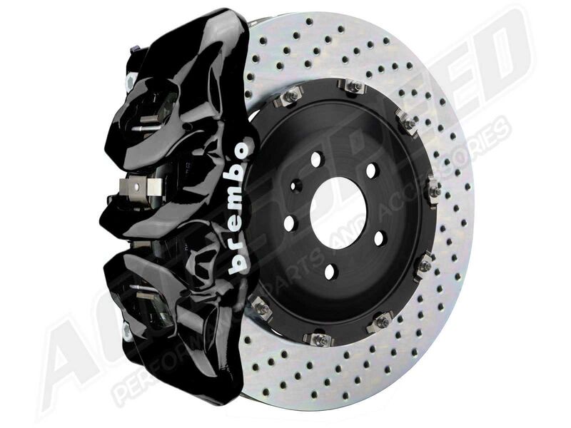 Brembo 1T1.9512A1 GT Black 6-Piston Front Big Brake Kit 405mm Drilled for 2024-Up BMW Models