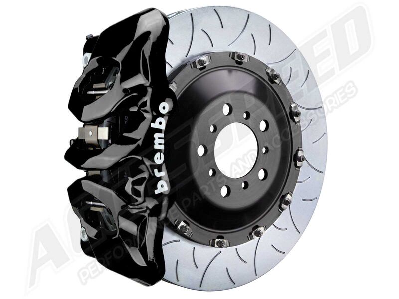 Brembo 1T3.9020A1 GT 380mm Black 6-Piston Front Big Brake Kit TY3 Slotted 2019-Up Z4/Supra