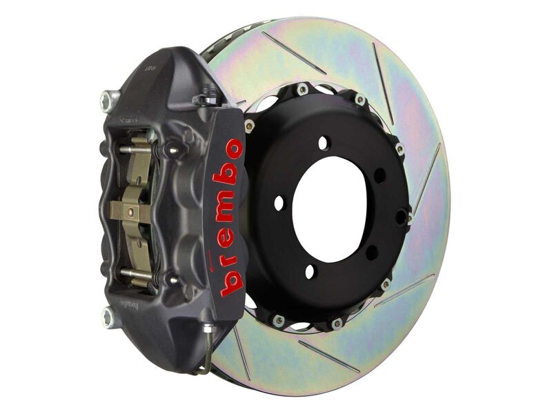Brembo 2P2.9069AS GT-S 4-Piston Cast Monobloc Rear Brake Kit 380mm TY1 Slotted 2023-Up Nissan Z RZ34