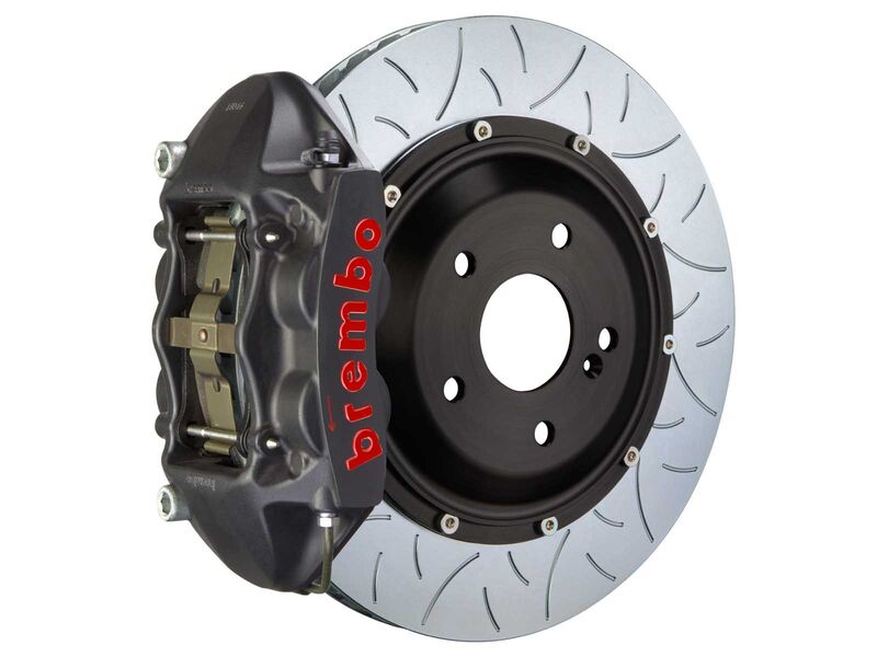 Brembo 2P3.8039AS GT-S 345mm GT-S 4-Piston Rear Big Brake Kit TY3 Slotted for 2012-2018 MBZ
