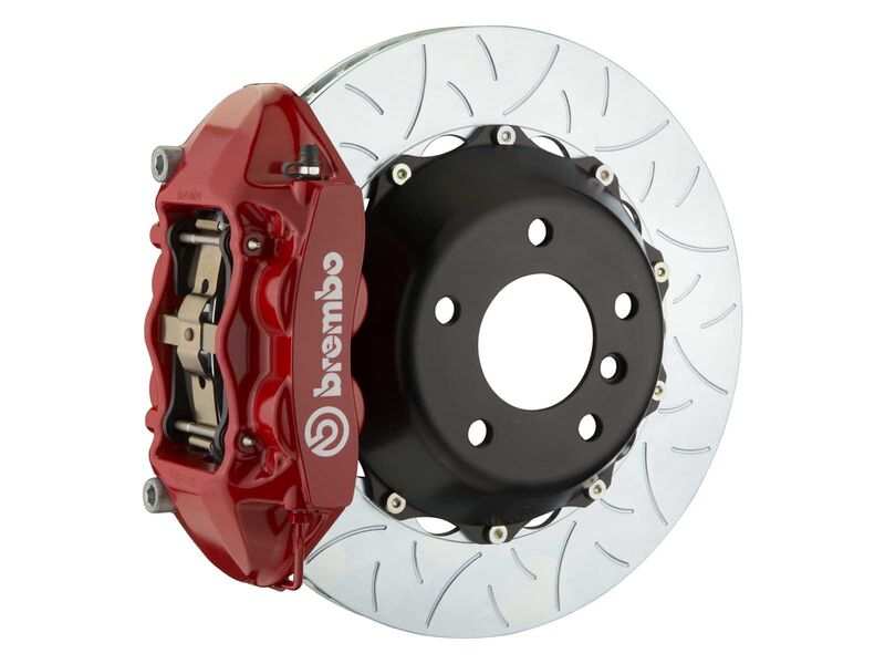 Brembo 2P3.9008A2 GT 380mm Red 4-Piston Rear Big Brake Kit TY3 Slotted for 2006-2012 GL/ML/R-Series