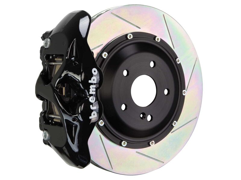 Brembo 2S2.9001A1 GT Black 4-Piston Rear Big Brake Kit 380mm TY1 Slotted for 2007-2019 X5/X6