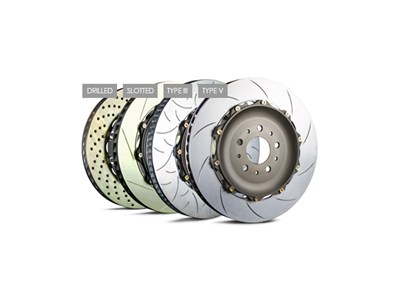 Brembo 37029 Front Cross-Drilled Sport Rotor Kit