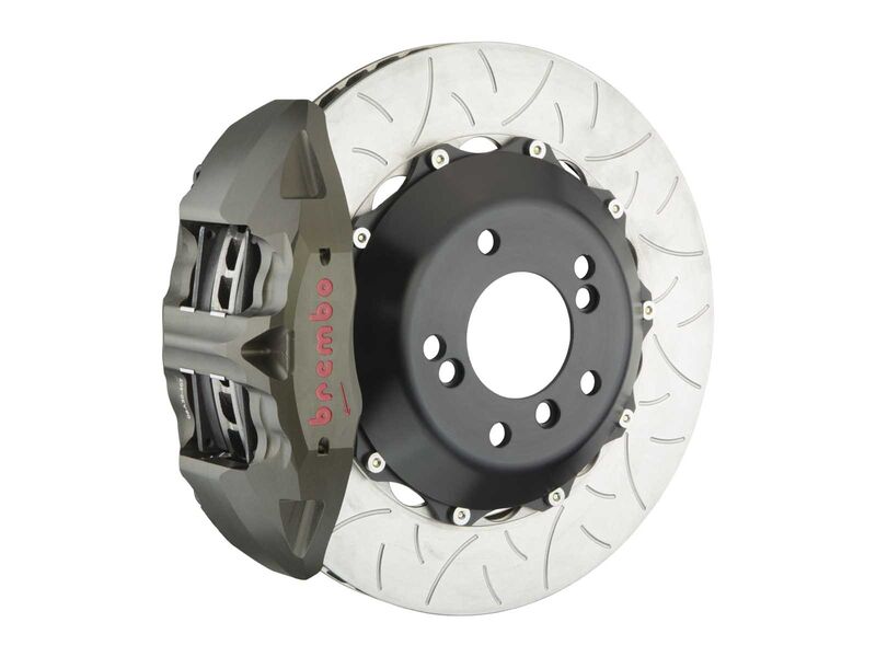 Brembo 3K3.9032AZ Front 4-Piston Billet Big Brake Kit 380mm T3 Slotted Zinc for 2015-2020 BMW