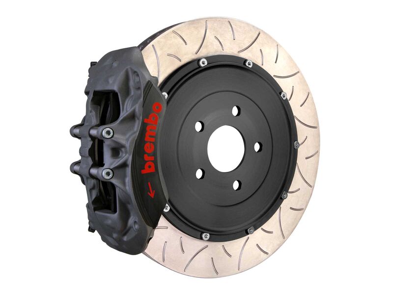 Brembo 3K3.9073AX Front 6-Piston Forged Full-Float 380mm T3 Slotted Brake Kit for 2005-2021 WRX/STi
