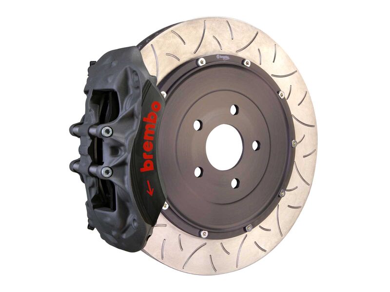 Brembo 4K3.9006AX Rear 6-Piston Full-Float 380mm T3 Slotted Brake Kit Rotors for 2005-2006 Ford GT