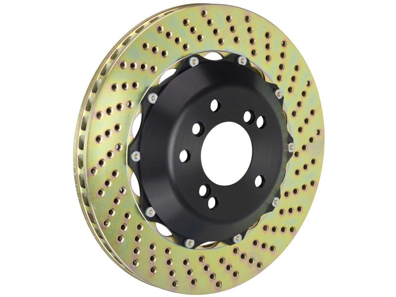 Brembo 906553 Drilled 365x34mm Right 2-Piece Rotor Disc