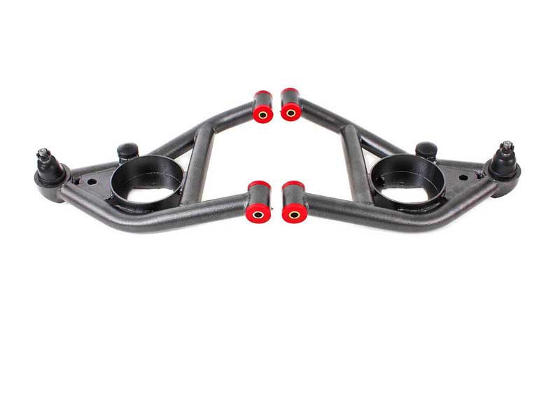 BMR AA006H Lower A-Arms, Non-Adj W/Poly Bushings, Front Bump Stops, 1967-69 F-Body, 1968-74 X-Body