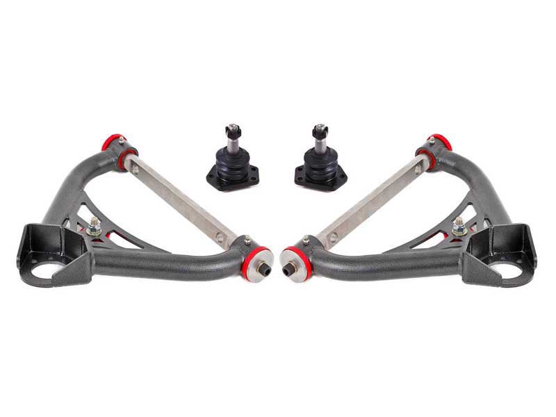 BMR AA015H Upper A-Arms, Non-Adj W/Polyurethane Bushings, Black, 1970-1981 F-Body, 1975-1979 X-Body