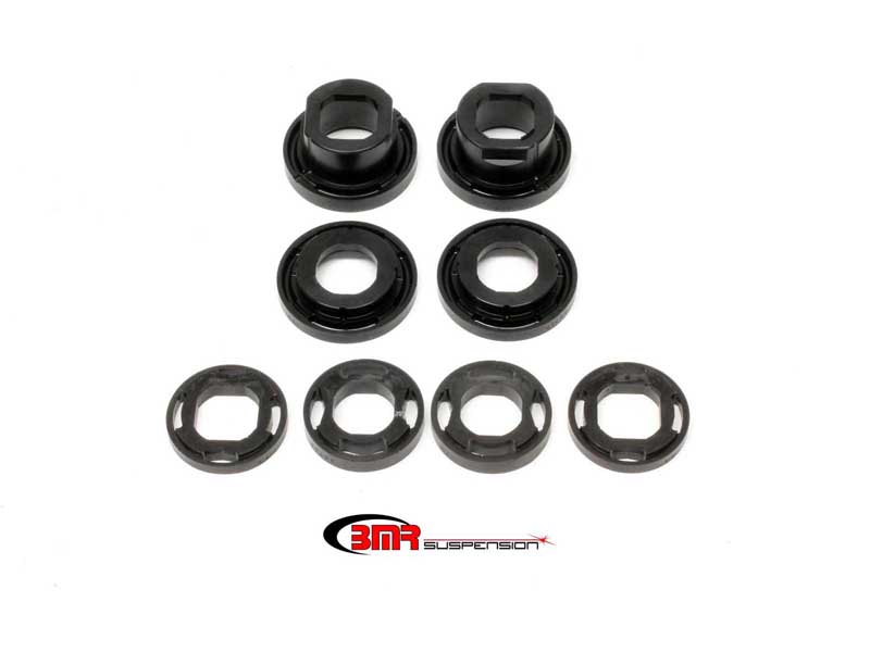 BMR BK002 Bushing Kit, Rear Cradle, Elastomer, Street Version, Black for 2008-2009 Pontiac G8