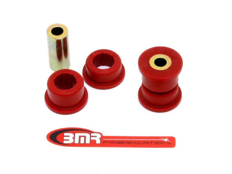 BMR BK006 Bushing Kit, Rear Trailing Arm, Outer, Red for 10-15 Camaro, 14-17 Chevy SS, 08-09 G8