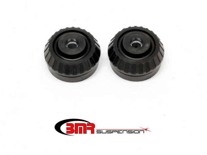 BMR BK011 Bushing Kit, Front Strut Mount (Pair), Elastomer, Black for 2004-2006 GTO, 2008-2009 G8