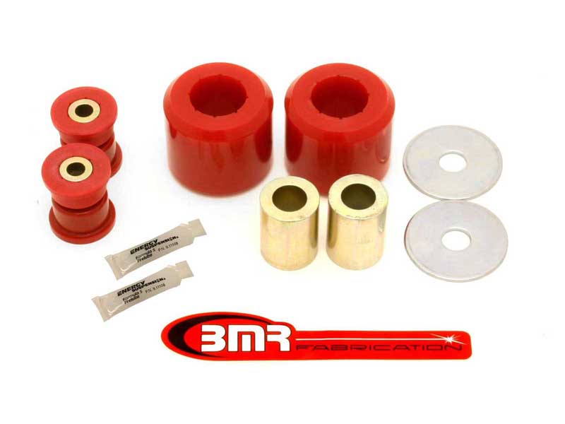 BMR BK021 Rear Suspension Bushing Kit (BK006, BK017), Red for 2010-2015 Camaro