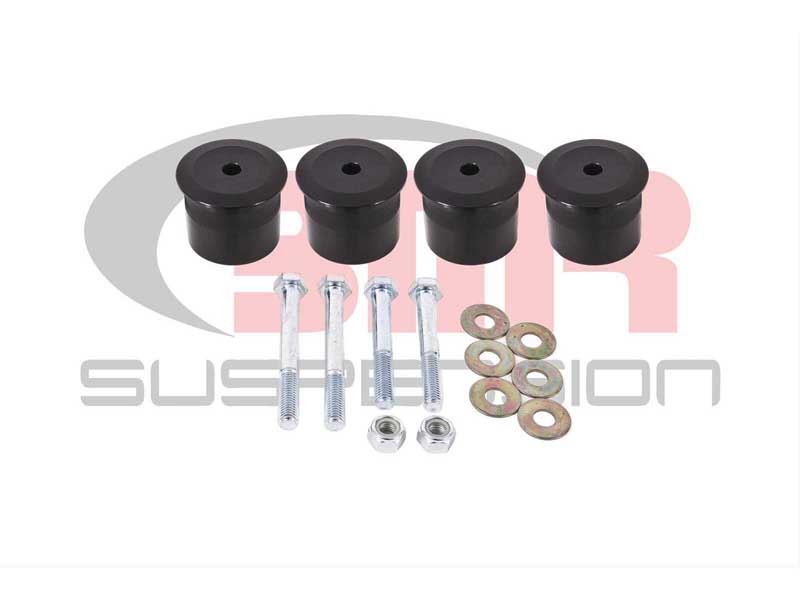 BMR BK050 Bushing Kit, Differential, Aluminum, Black for 2015-2026 Mustang S550/S650