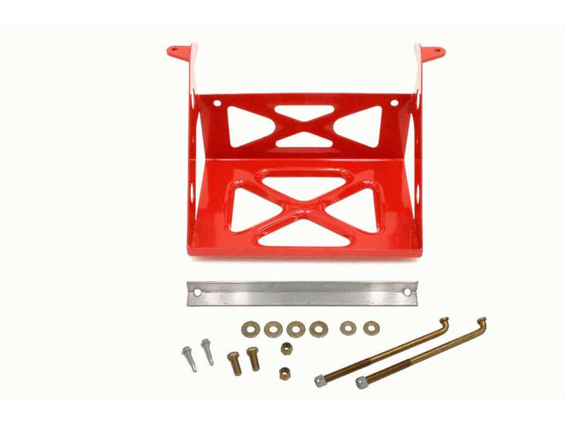 BMR BR001R Battery Relocation Mount Kit, Red for 1982-2002 F-Body