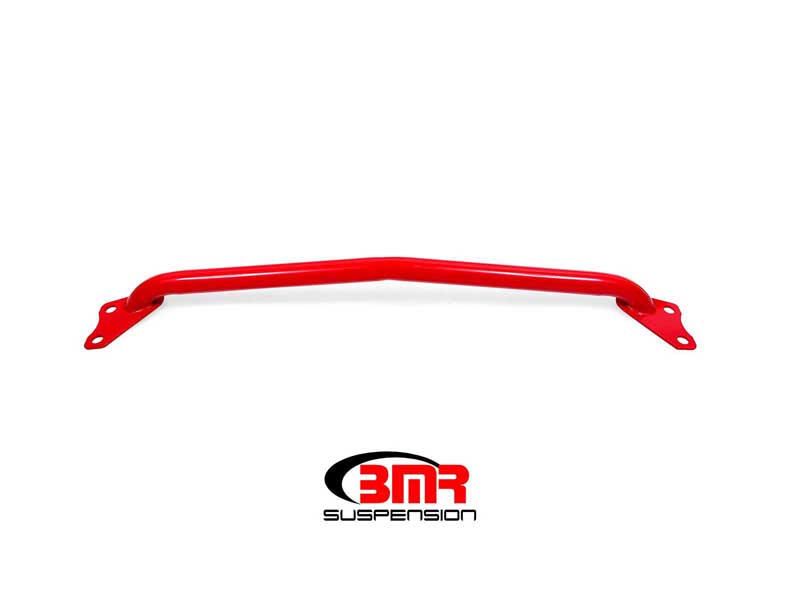 BMR BSF760R Bumper Support, Front, Red for 2015-2023 Mustang