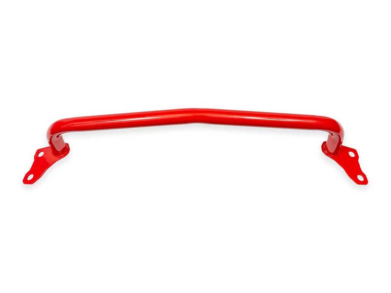 BMR BSF761R Bumper Support, Front, Race Only, Red for 2015-2023 Mustang