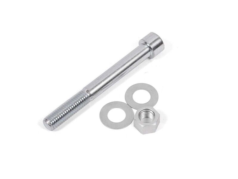 BMR CAH754 Control Arm Hardware Kit, Rear Upper Only, Axle Side, Std, Zinc Plated, 2005-2014 Mustang