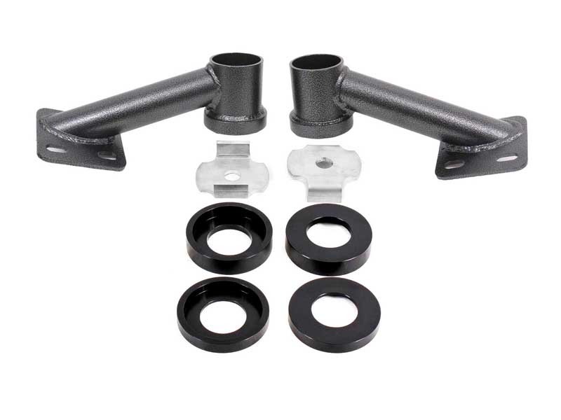 BMR CB005H Cradle Bushing Lockout Kit, Black Hammertone for 2015-2026 Mustang S550/S650