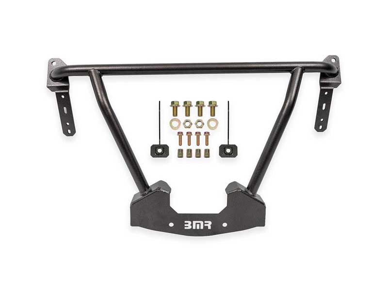BMR CB400H Chassis Brace, Front Reinforcement Brace, Black Hammertone for 1964-1967 A-Body