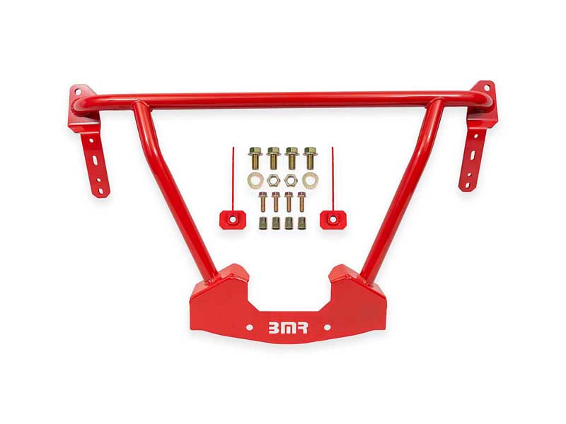 BMR CB400R Chassis Brace, Front Reinforcement Brace, Red for 1964-1967 A-Body