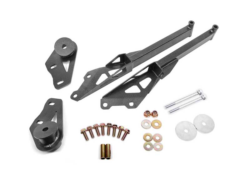 BMR CB762H IRS Subframe Support Brace, Black Hammertone for 2015-2026 Mustang S550/S650