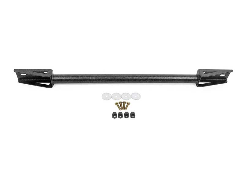 BMR CB763H Chassis Brace, Front Of K-Member, Chromoly, Black for 2015-2026 Mustang S550/S650