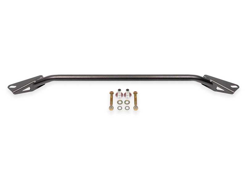 BMR CB771H Chassis Brace, Front Subframe, 2-Point, Black Hammertone for 2024-2026 Mustang S550/S650