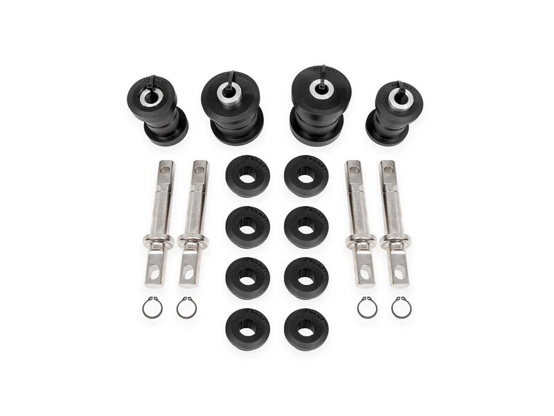 BMR CBK551 Bushing Kit, Front Upper And Lower Control Arms, Delrin, Delrin, 1997-2013 Corvette C5-C6