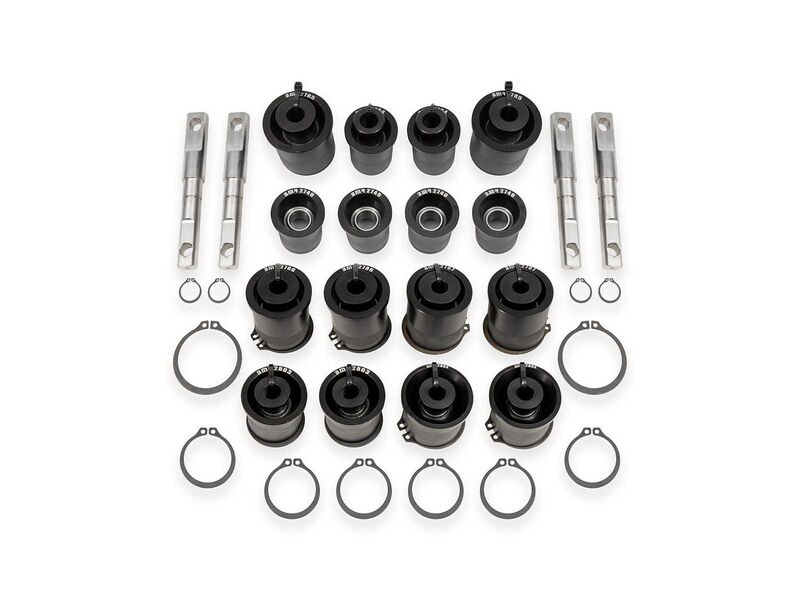 BMR CBK555 Bearing Kit, Front And Rear Control Arms, Black Anodized for 1997-2013 Corvette C5-C6