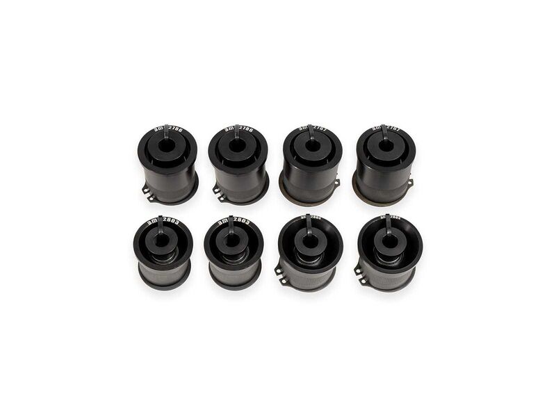 BMR CBK557 Bearing Kit, Rear Upper And Lower Control Arms, Black for 1997-2013 Corvette C5-C6