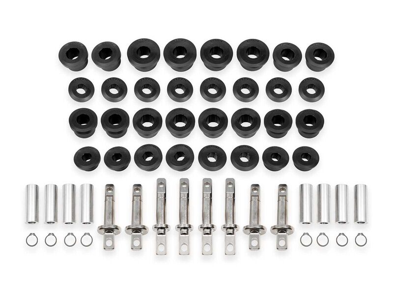 BMR CBK570 Bushing Kit, Front And Rear Control Arms, Delrin, Delrin for 2014-2019 Corvette C7 & Z06