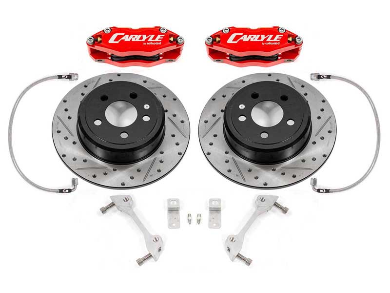 BMR DBK113R Brake Kit For 15" Conversion, Redeye, Red for 2006-2023 Challenger & Charger
