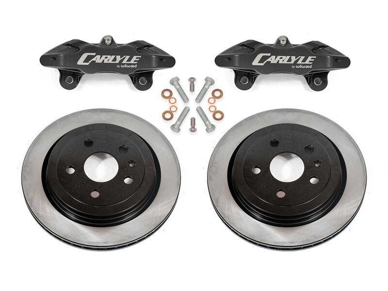 BMR DBK550 Brake Kit For 15" Conversion, Solid Rotors, Black for 1997-2013 Corvette C5-C6