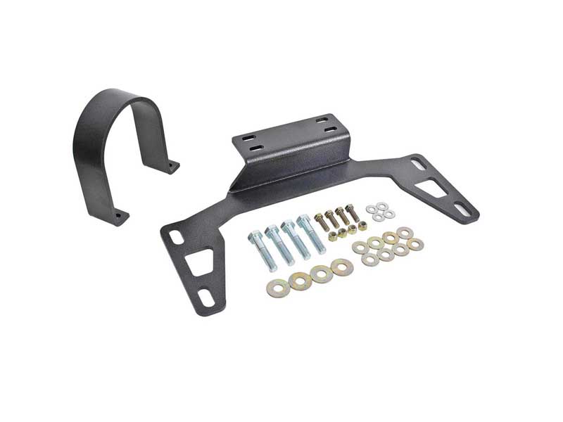 BMR DSL017H Driveshaft Safety Loop, Front, Black Hammertone for 2011-2026 Mustang S197 S550 S650