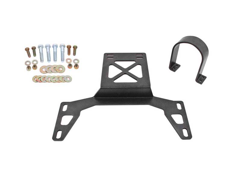 BMR DSL020H Driveshaft Safety Loop, Front, Black Hammertone for 2007-2014 Mustang GT500
