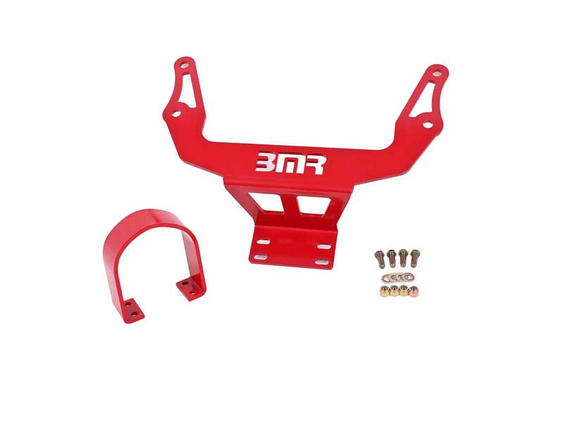 BMR DSL110R Driveshaft Safety Loop, Front, Red for 2015-2023 Challenger & Charger