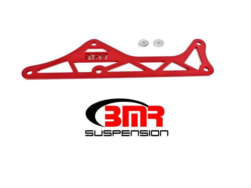 BMR DTB005R Driveshaft Tunnel Brace, Steel, Red for 2015-2019 CTS-V, 2016-2024 Camaro