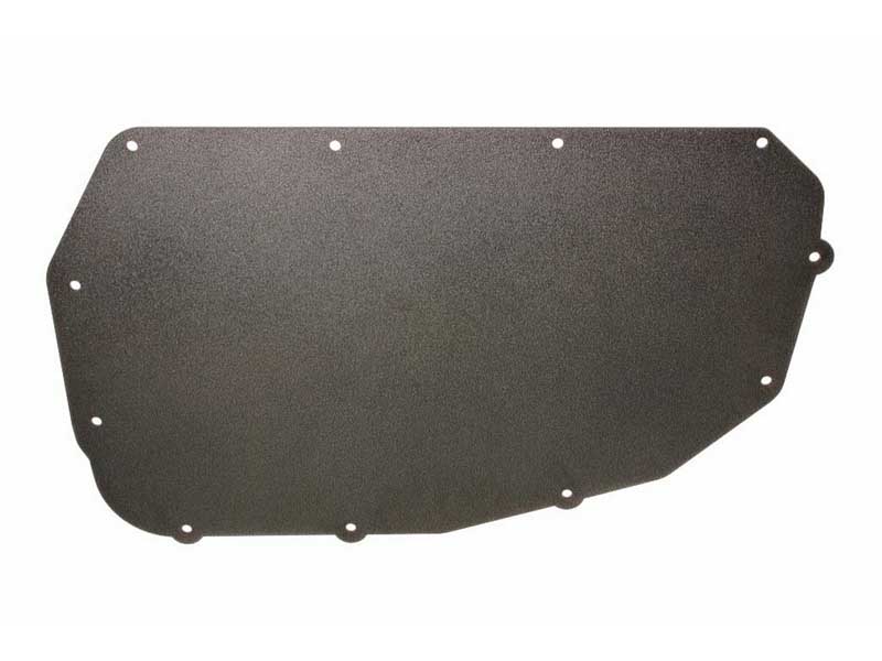 BMR FP001H A/C Delete Panel, Aluminum, Black Hammertone for 1978-1987 G-Body