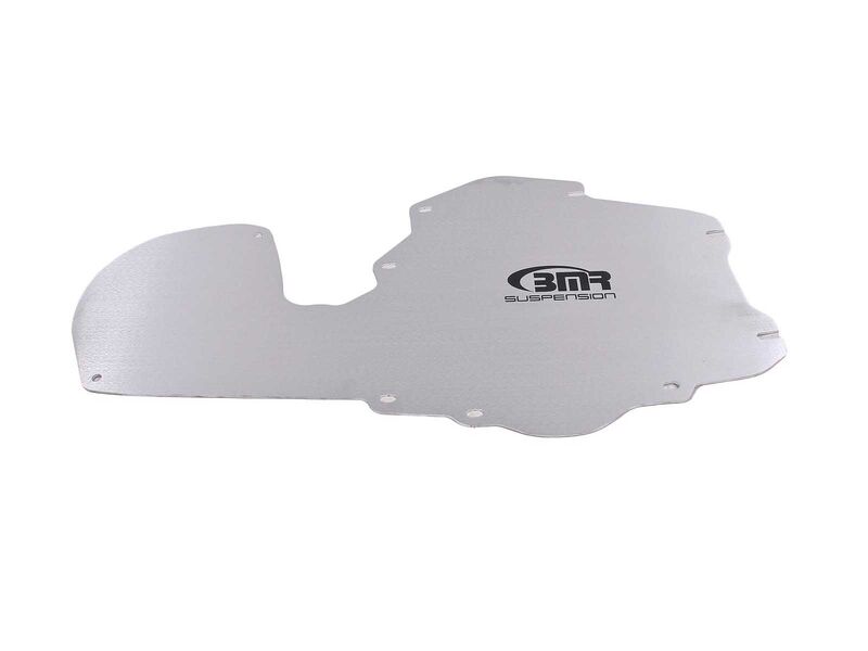 BMR FP004 A/C Delete Panel, Aluminum, Bare W/ BMR Logo for 1968-1972 A-Body