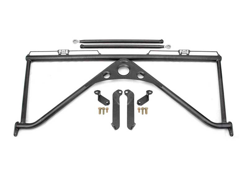 BMR HB360H Harness Bar, Black Hammertone for 2016-2024 Camaro